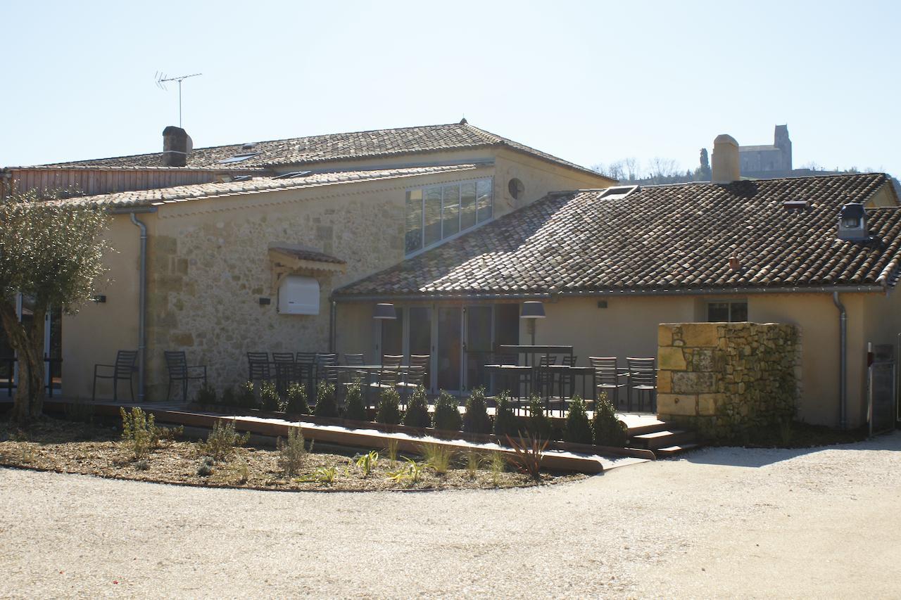 Logis- Hotel Spa Restaurant L'Epicurial Saint-Pey-de-Castets Bagian luar foto
