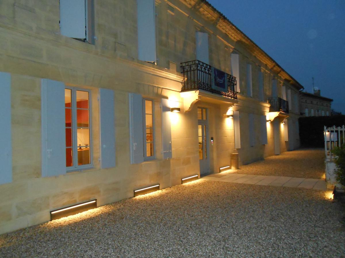 Logis- Hotel Spa Restaurant L'Epicurial Saint-Pey-de-Castets Bagian luar foto