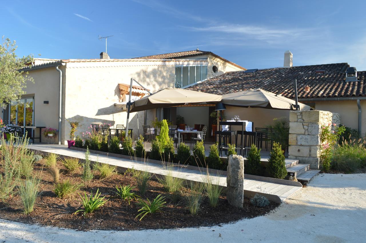 Logis- Hotel Spa Restaurant L'Epicurial Saint-Pey-de-Castets Bagian luar foto