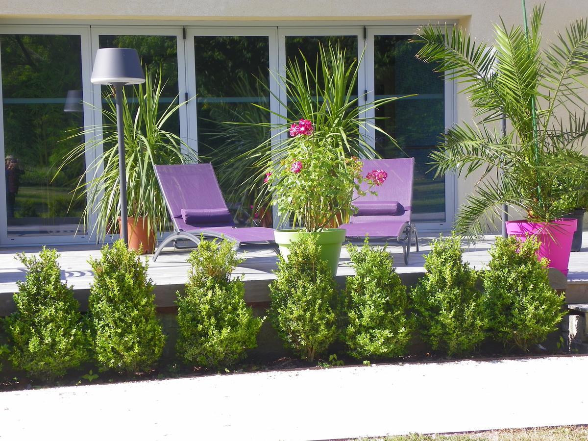 Logis- Hotel Spa Restaurant L'Epicurial Saint-Pey-de-Castets Bagian luar foto