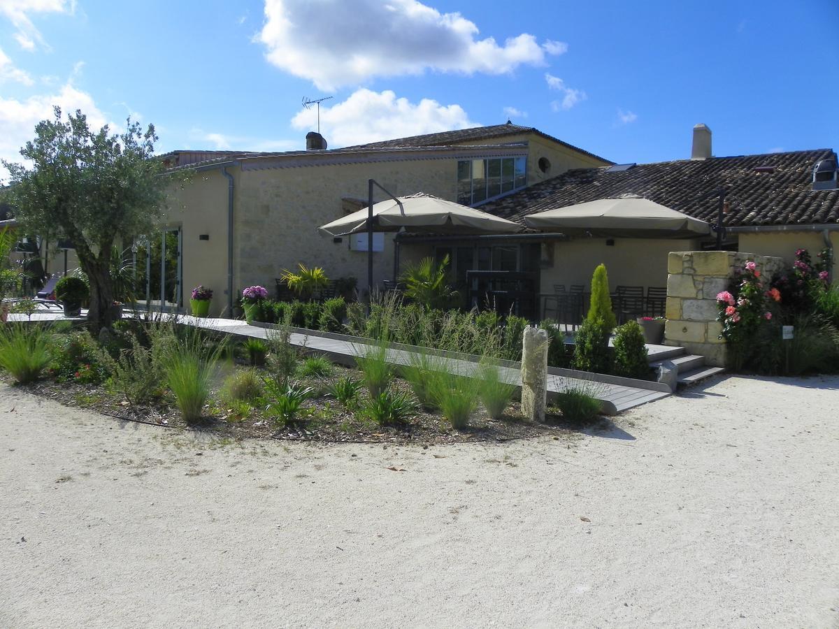 Logis- Hotel Spa Restaurant L'Epicurial Saint-Pey-de-Castets Bagian luar foto